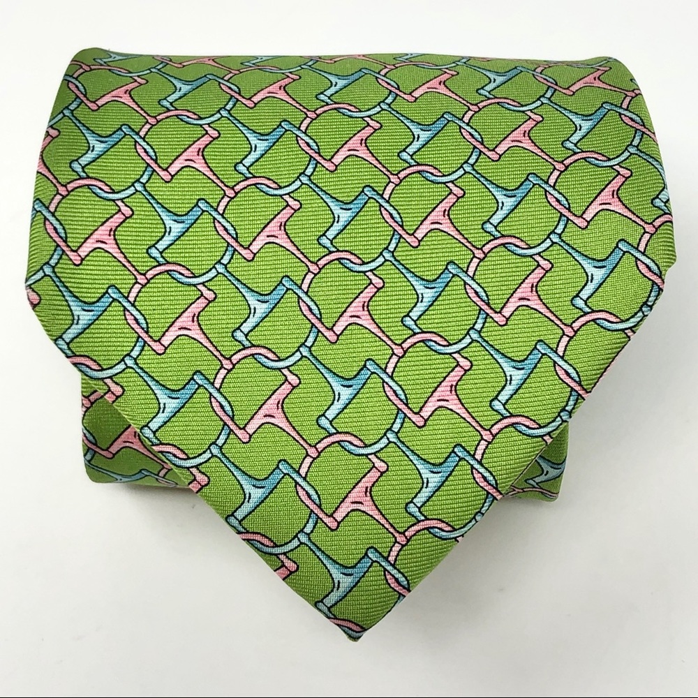 SOLD Brooks Brothers Silk Tie Horsebit Kentuc